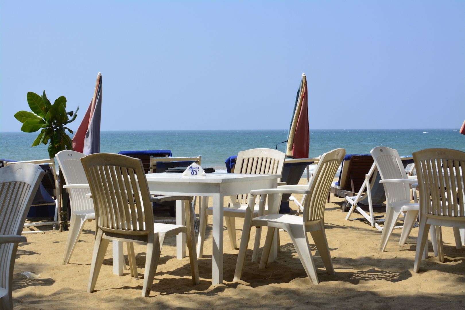 Beach side in Colombo, Sri Lanka